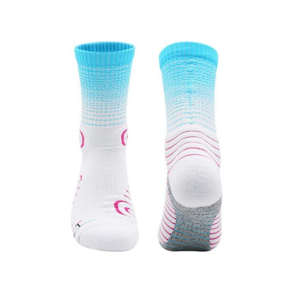 Crew Basketball Socks Gradient Sky Blue