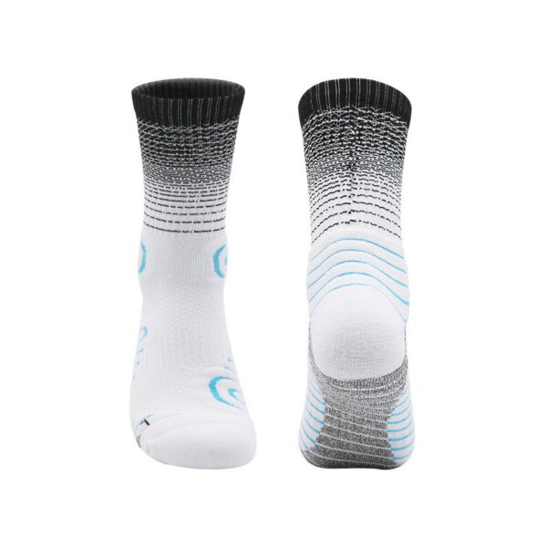 Crew Basketball Socks Gradient Black