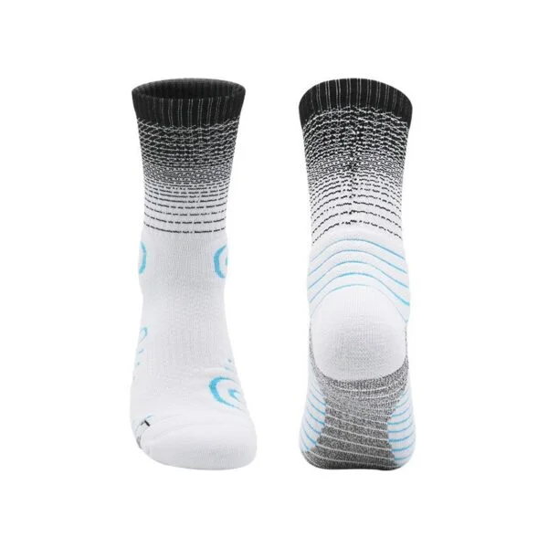Crew Basketball Socks Gradient Black