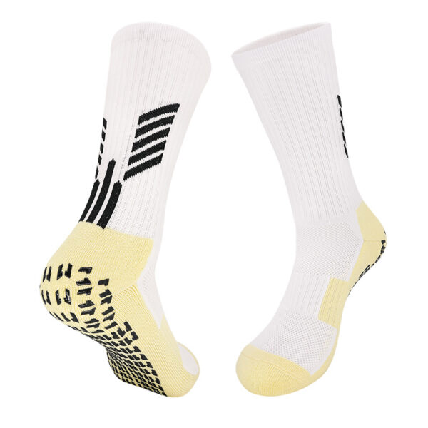 Short Grip Soccer Socks White