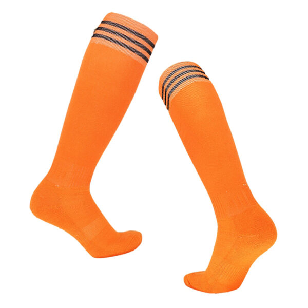 Thigh High Soccer Socks Orange