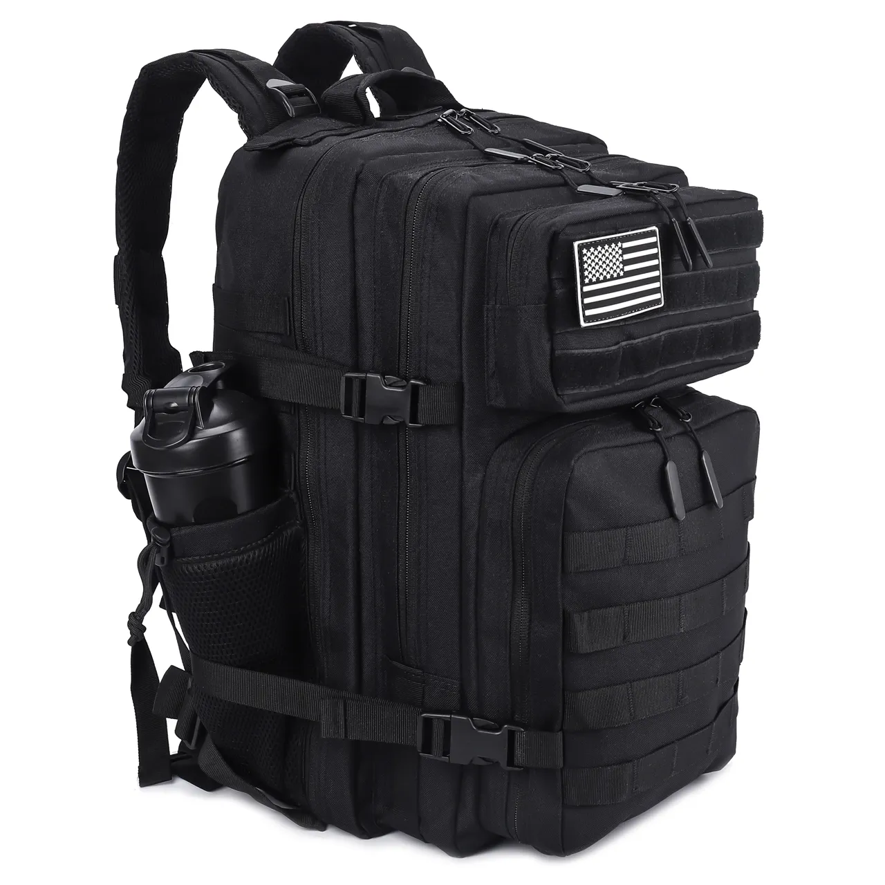 45L Tactical Meal Prep Management Backpack Black (2)