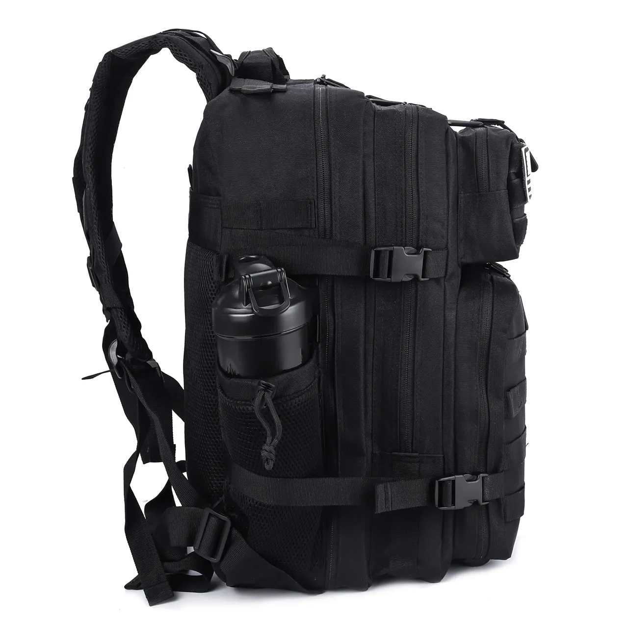 45L Tactical Meal Prep Management Backpack Black (3)