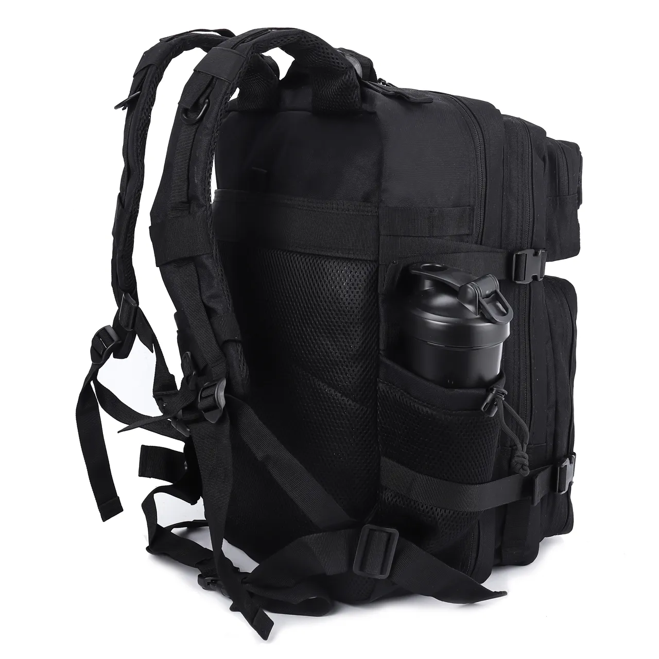 45L Tactical Meal Prep Management Backpack Black (4)