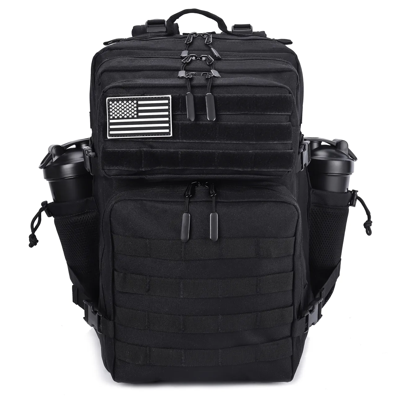 45L Tactical Meal Prep Management Backpack Black (5)