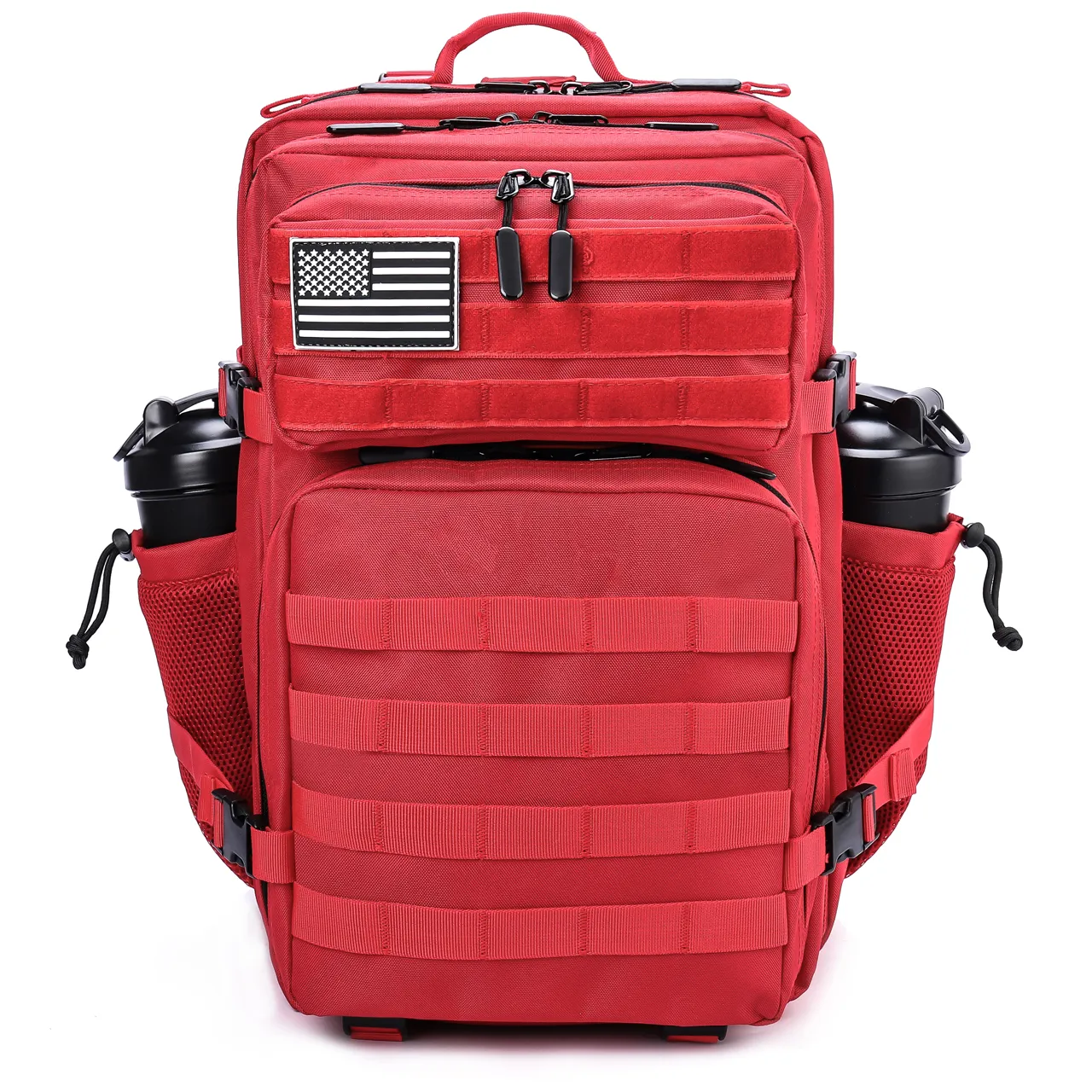 45L Tactical Meal Prep Management Backpack Red (2)