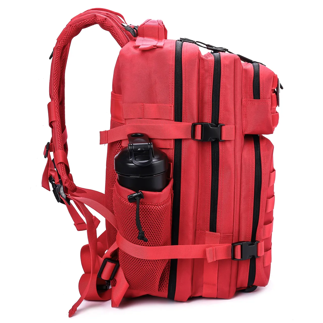 45L Tactical Meal Prep Management Backpack Red (4)