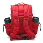 45L Tactical Meal Prep Management Backpack Red Back