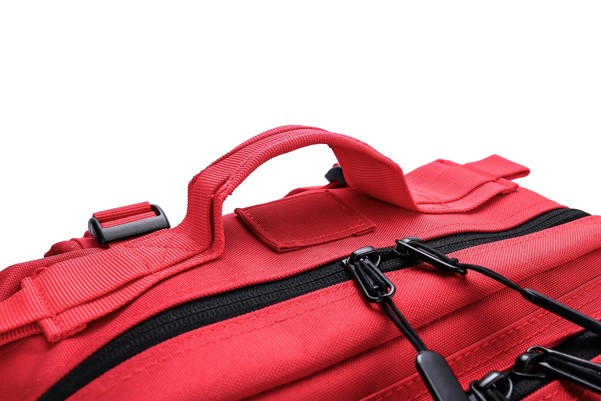 45L Tactical Meal Prep Management Backpack Red Detail (2)