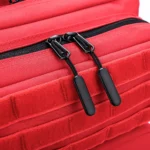 45L Tactical Meal Prep Management Backpack Red Detail (3)