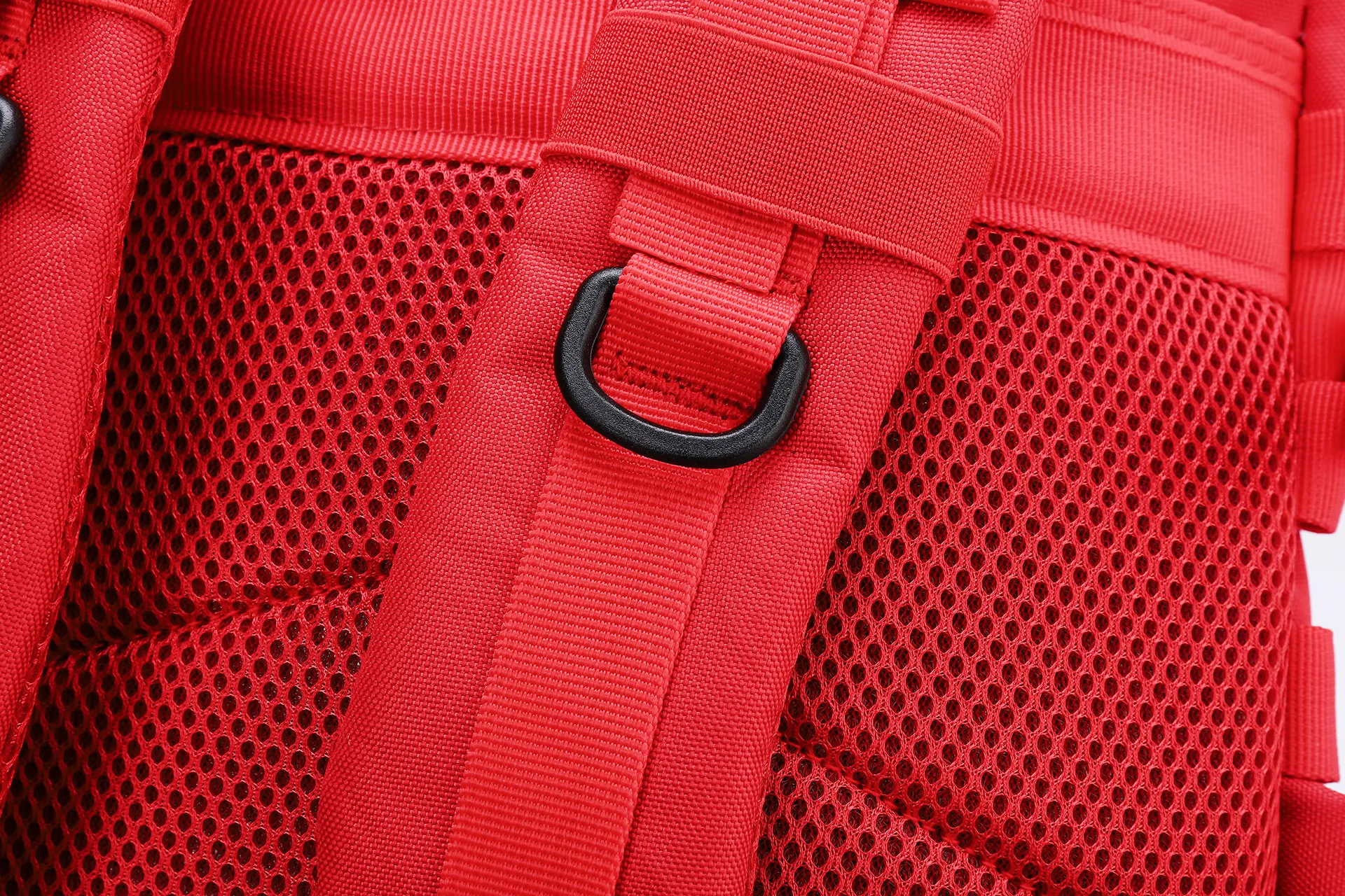 45L Tactical Meal Prep Management Backpack Red Detail (6)