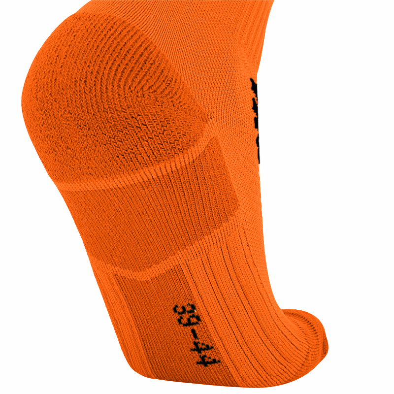 Over Knee Stripe Soccer Socks Orange (3)
