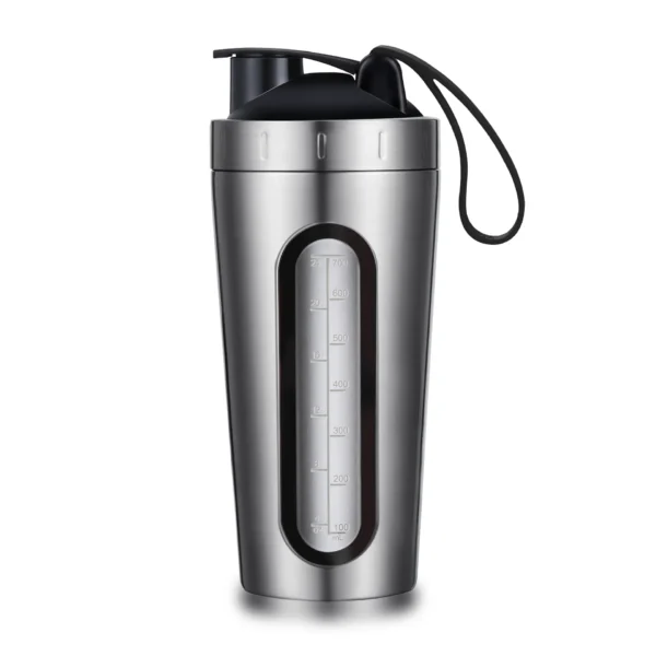 Visible Stainless Steel Protein Shaker Bottle Original Color
