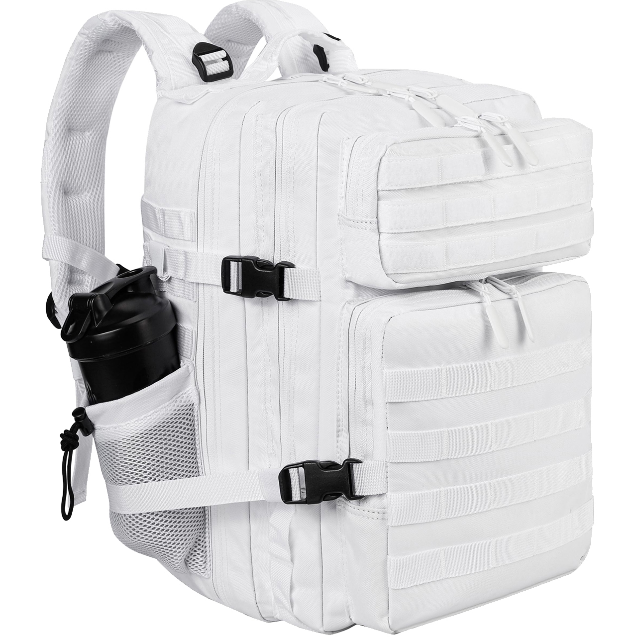 Tactical Gym Backpack Pure White