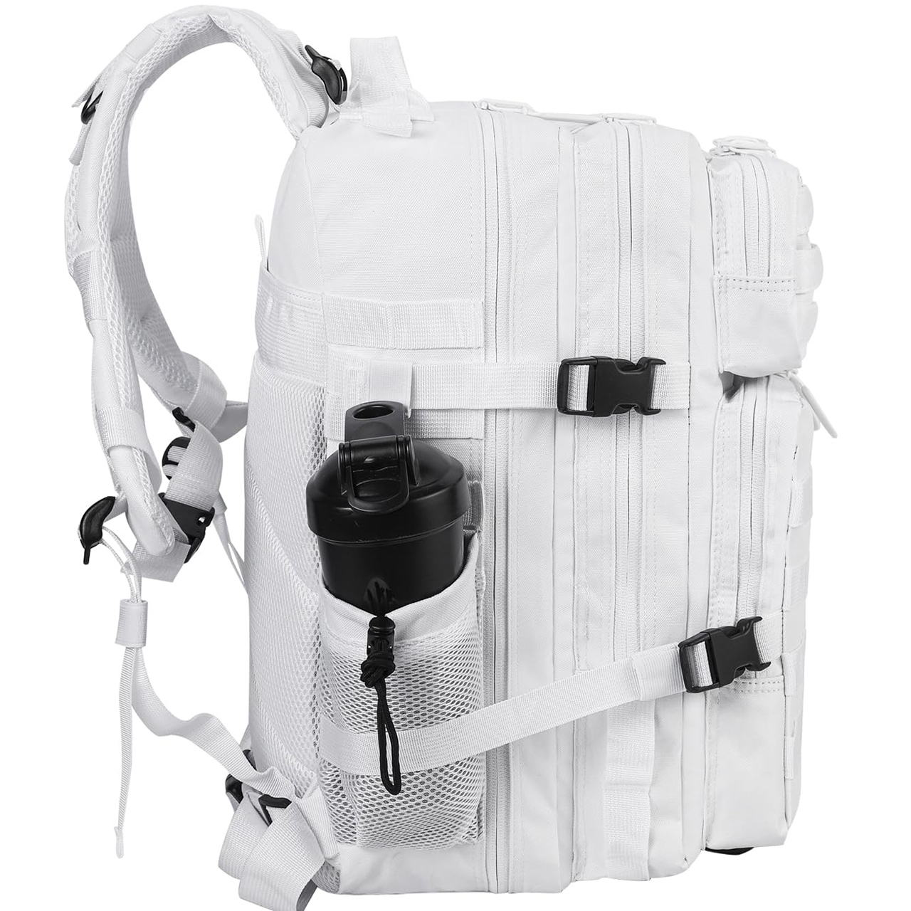 Tactical Gym Backpack Pure White