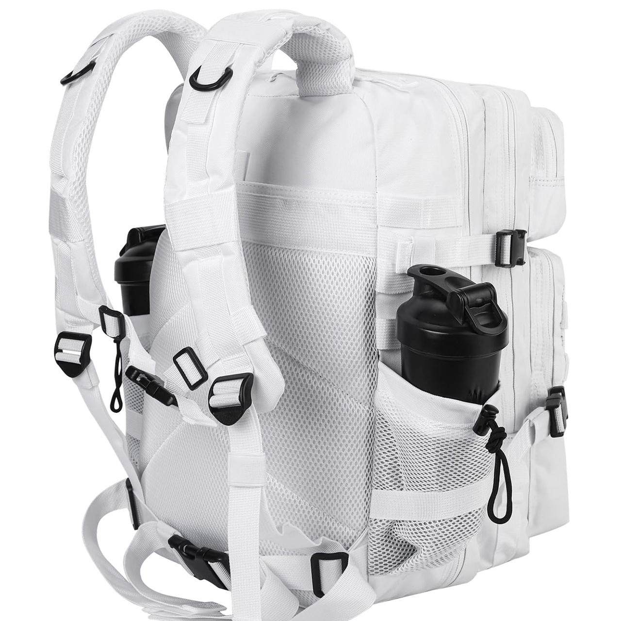 Tactical Gym Backpack Pure White