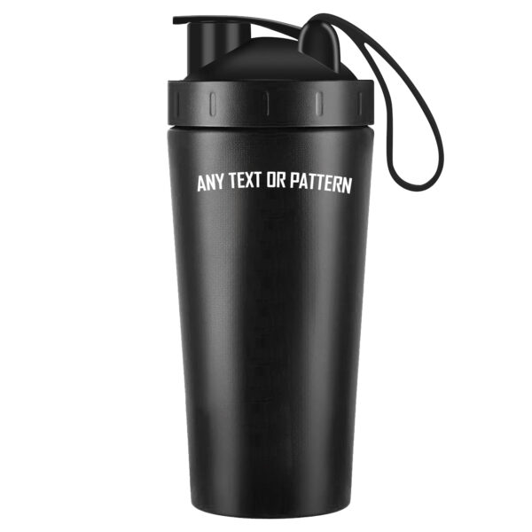 Custom-Visible-Stainless-Steel-Protein-Shaker-Bottle-Black-1
