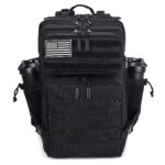 Black Tactical Gym Backpack