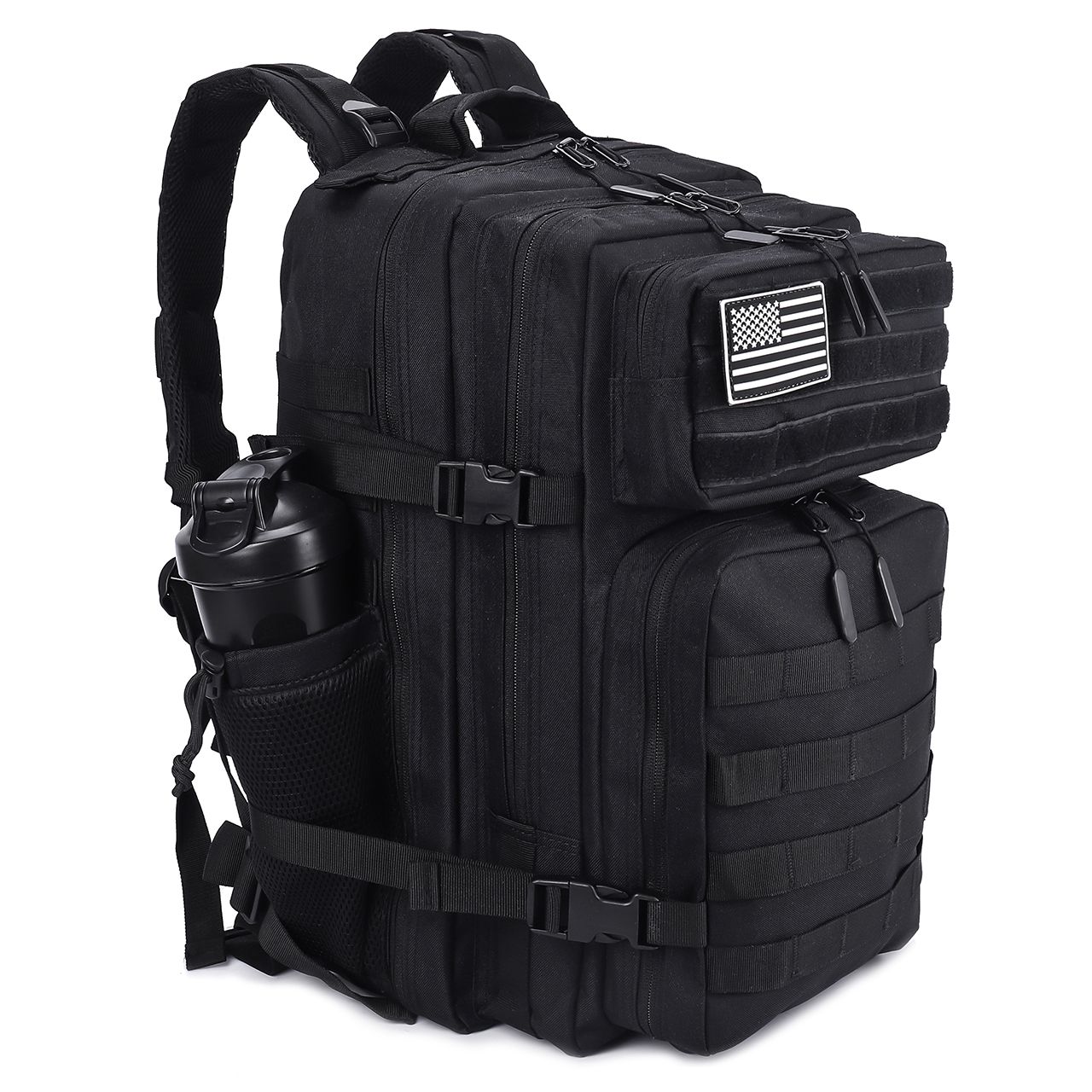 Black Tactical Gym Backpack 2
