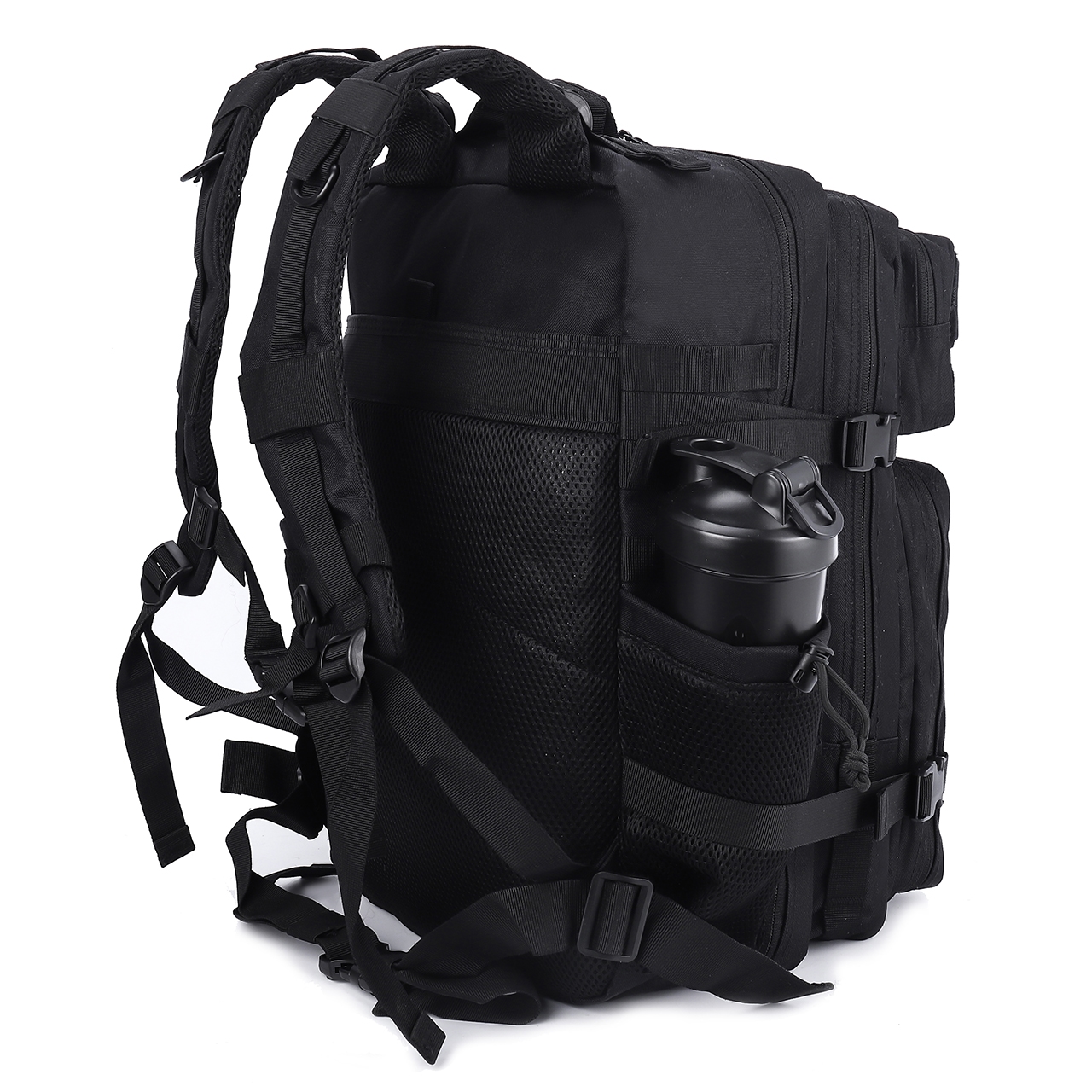 Black Tactical Gym Backpack 4