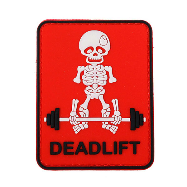 Skeleton Deadlift Rubber Patches